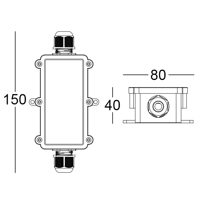 KIT.035.RGBW - Kit Casambi IP68 24V PWM 4CH